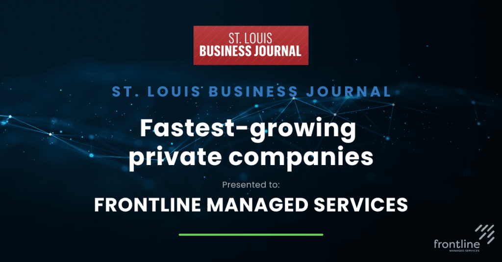 frontline-managed-services-earns-two-prominent-recognitions-from-the-st-louis-business-journal