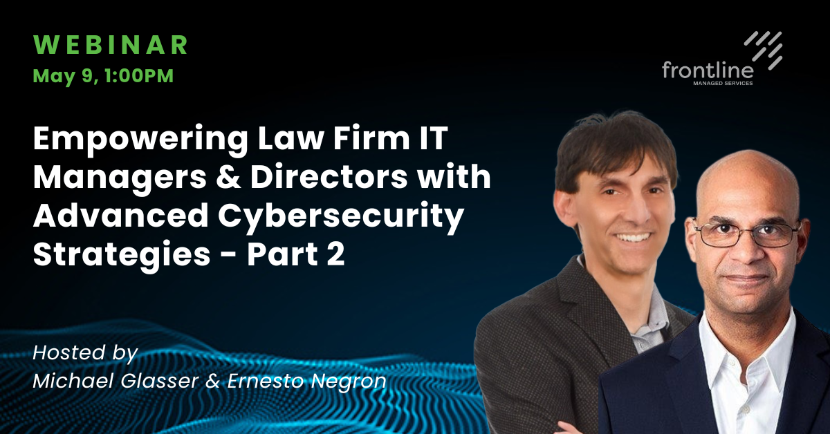 Empowering law firm IT managers