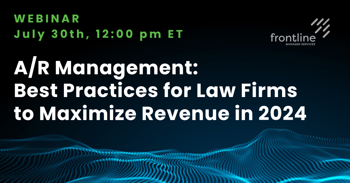 A/R Management: Best practices for law firm