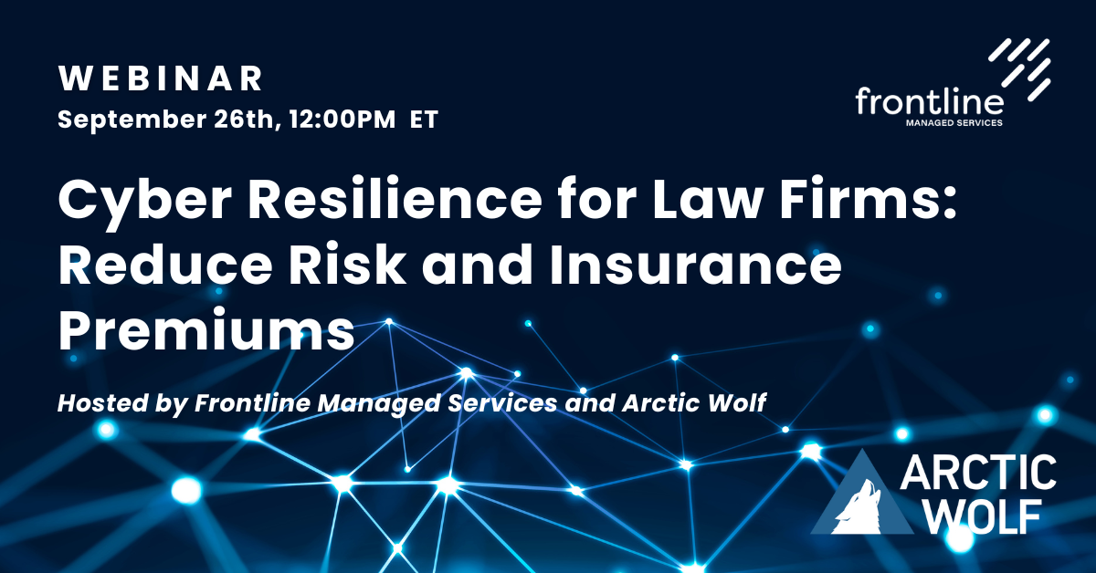 Cybersecurity strategies for law firm